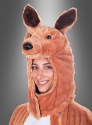 Artikelbild 1 des Artikels “Plüschmaske Känguru Set Schwanz und Beutel waschbar “