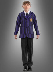 Artikelbild 1 des Artikels “Wednesday Jungen Schuluniform Schwarz Lila “