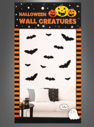 Product image 1 of the product “12 Paper Bats Halloween Deco ”