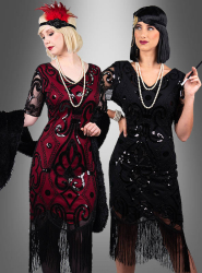 Product image 1 of the product “Noble 20s Retro Sequin Dress Francis ”