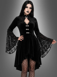 Product image 1 of the product “Dark Gothic Dress Lucy with Lace ”