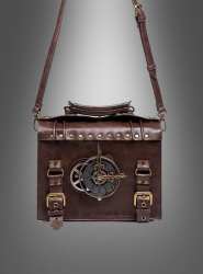 Artikelbild 1 des Artikels “Steampunk Handtasche 26cm mit Uhr “