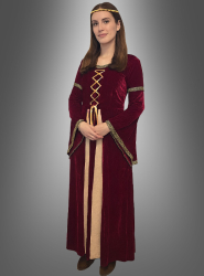Product image 1 of the product “Medieval Dress Barbara red Red | 40”