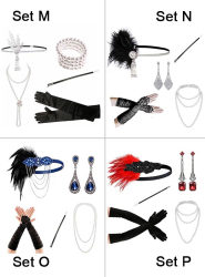 Product image 1 of the product “20s Accessory Set 5 pieces silver ”