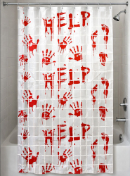 Artikelbild 1 des Artikels “Blutiger Duschvorhang 200x100cm “