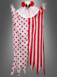 Product image 1 of the product “Creepy hanging Clown red-white 96cm ”