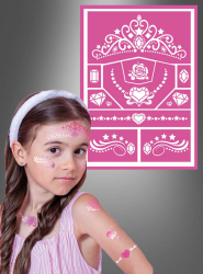 Product image 1 of the product “Princess Makeup Stencil 14x20 cm ”