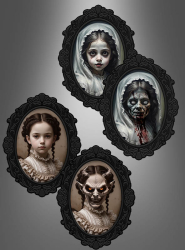 Artikelbild 1 des Artikels “Ovale Wackelbilder Halloween Deko 35x48cm “