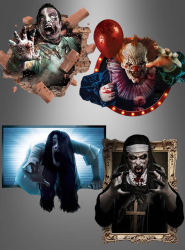 Product image 1 of the product “Big Wall Sticker Halloween Decoration ”