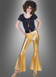 Product image 1 of the product “Deluxe bell bottoms gold disco ”