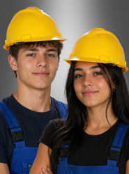 Product image 1 of the product “Builder Helmet adjustable ”