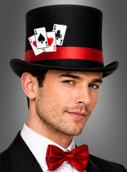 Product image 1 of the product “Poker Top Hat Casino Style ”