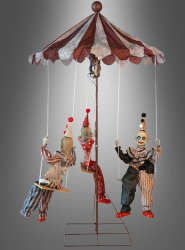 Artikelbild 1 des Artikels “Clown Trio Karusell Halloweendeko 130x220cm “
