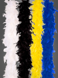 Product image 1 of the product “Feather Boa 20s different Colours Black | 80g”