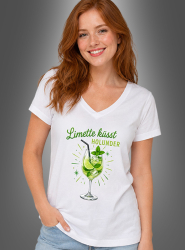 Product image 1 of the product “T-shirt lime kisses elderberry ”