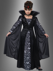 Product image 1 of the product “Black Vampire Queen Lina Childrens Costume ”