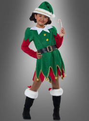 Product image 1 of the product “Cute Christmas Elf Child Costume ”