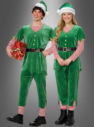 Product image 1 of the product “Green Christmas Elf Costume Adult ”
