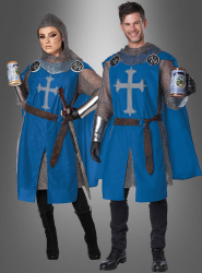 Artikelbild 1 des Artikels “Kreuzritter Wappenrock Kostüm Unisex Blau L-XL“