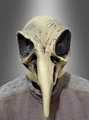 Krähen Schädel Halloween Maske 