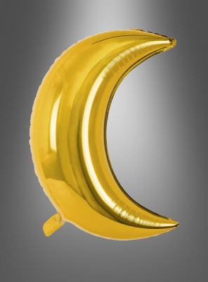 Folienballon Mond gold 60cm 