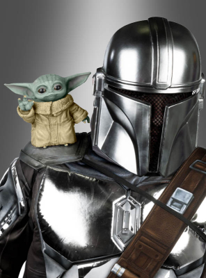 The Child Shoulder Sitter Mandalorian 