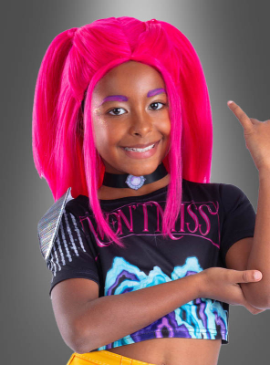 KPop Demon Hunters Mira Wig pink 