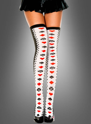 Poker Overknees 