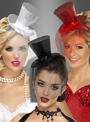 Mini top-hat glitter 