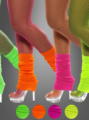 Legwarmers neon 80s 