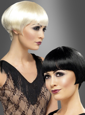 20er Jahre Bob Frisur Perücke 