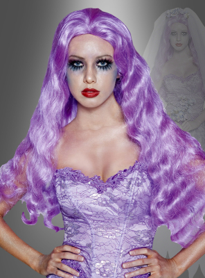 Untote Geisterbraut Langhaarperücke 