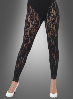 Black Lace Leggings 