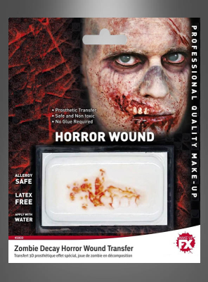 Horror Wound FX ripped Lip 
