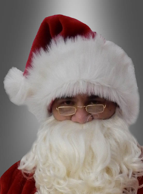 Nikolaus Mütze Weihnachtsmann Deluxe 
