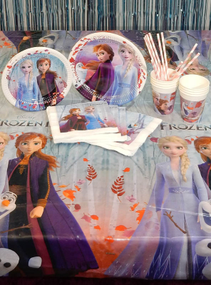 Frozen Party Table Decoration 55 Parts 