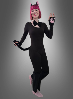 Cat Costume Set Plush 7 Pieces 