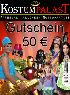 Gift Coupon Kostümpalast 50 Euro 
