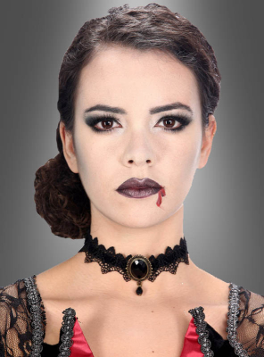 Black Lace Gothic Choker 