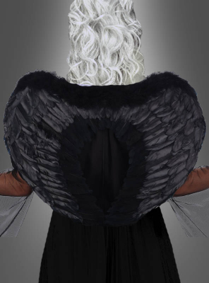 Black Angel Wings 60cm 
