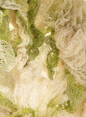 Schauriger Dekostoff 6m mit Moos Effekt 