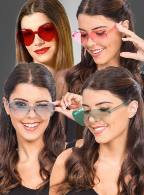 Heart-shaped Glasses Carnival 