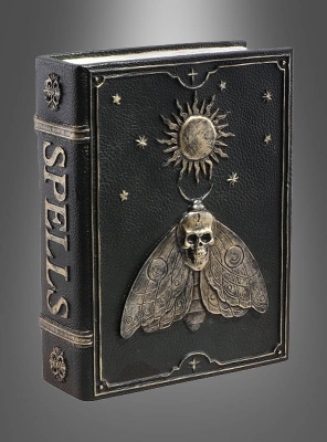 Zauberbuch Grimoire 20x15cm Deko 