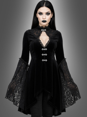 Gothic Dress Lucy with Lace 