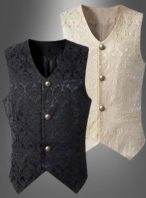 Brocade Men's Vest 