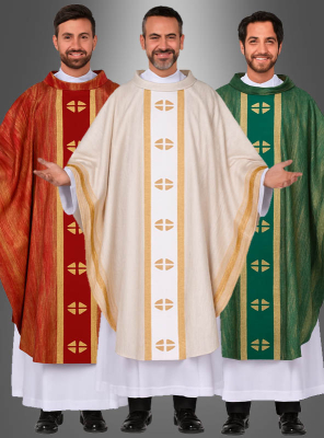 Edles Priester Kostüm zweifarbig 