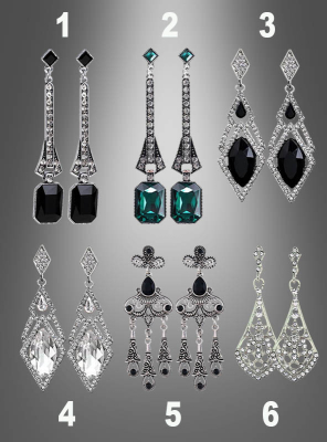 Elegante Ohrringe für Damen silber 