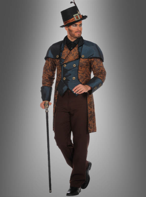Steampunk Suit Sir Philbert Blue 