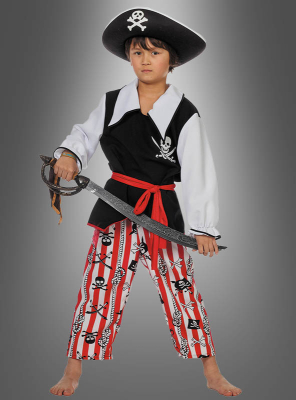 Pirate Costume Kids Treasure Island 