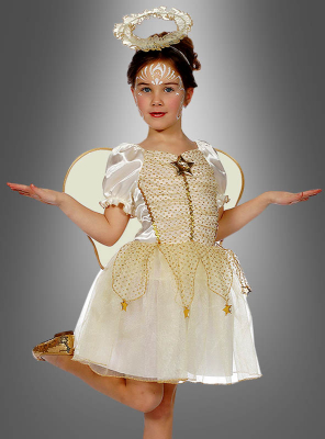 Golden Angel Costume for Girls 
